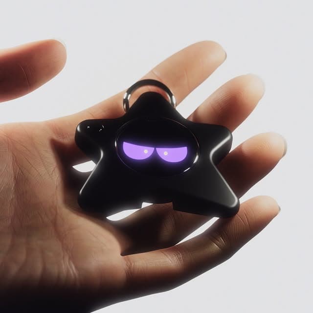 Real dark Oneira product resting in a hand